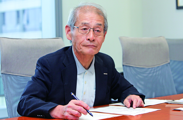 圖為2019年諾貝爾化學(xué)獎獲得者之一吉野彰 攝影記者/任玉明